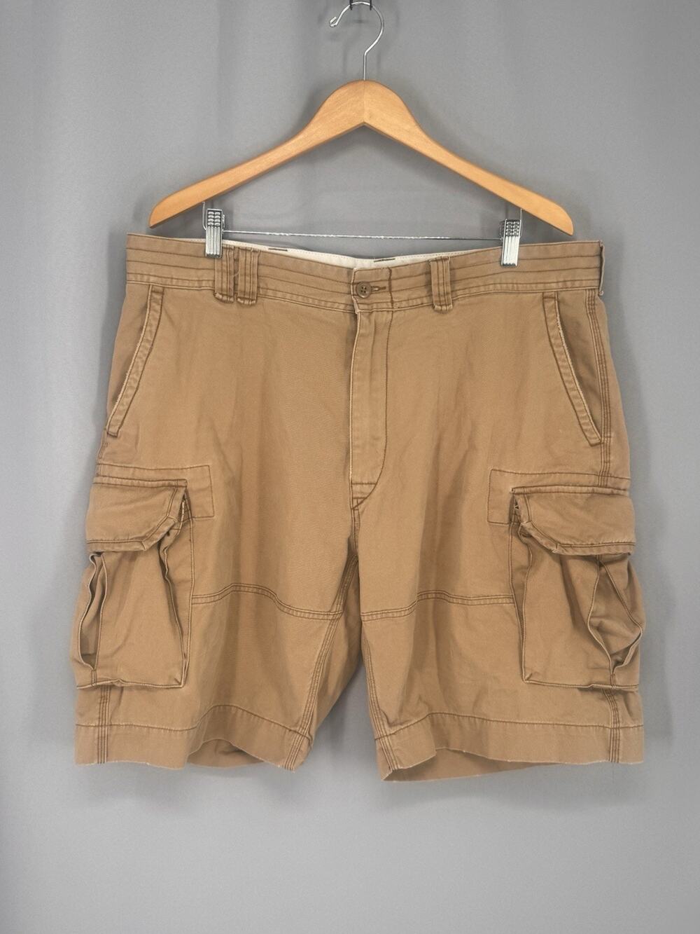 Polo Ralph Lauren Cargo Brown Shorts Mens Size 40 Brown Hiking Outdoor Tactical